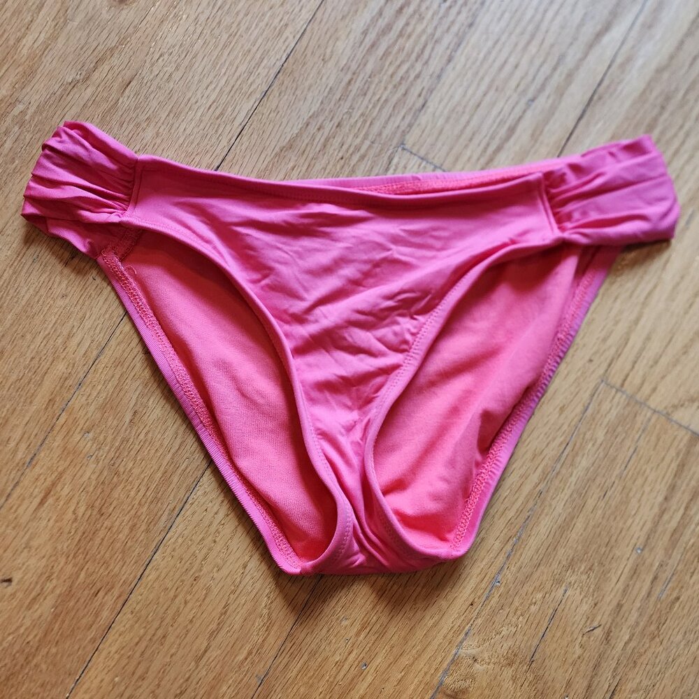 NWOT Mossimo Supply Co. Hot Pink Bikini Bottom Size Large